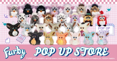 ©FURBY and HASBRO and all related trademarks and logos are trademarks of Hasbro,Inc. ©2024 Hasbro.