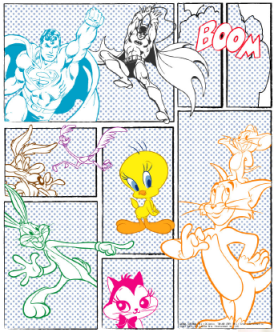 BATMAN, SUPERMAN: TM & © DC Comics.TOM AND JERRY: TM & © Turner Entertainment Co.LOONEY TUNES: TM & © Warner Bros. Entertainment Inc.(s10)