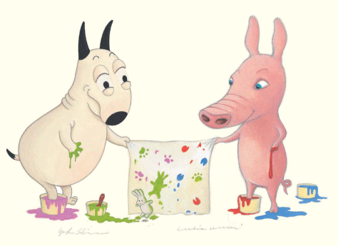 © Yuka Shimada/Ojigi Bunny Inc. 2011, © Julia Vuori 2011 Reunion - 再会 - I