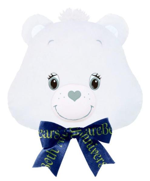 ※画像はA賞のフェイスクッションCare Bears™ and related trademarks © Those Characters From Cleveland, Inc.