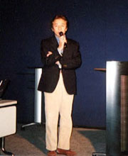 Introductory remarks given by SCE merchandising director Fumiatsu Nagano