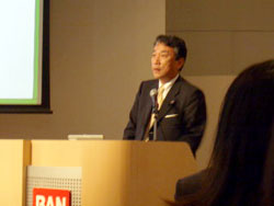 バンダイ常務取締役 柴崎誠氏