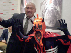 武藤敬司氏とAHII（アヒー）選手