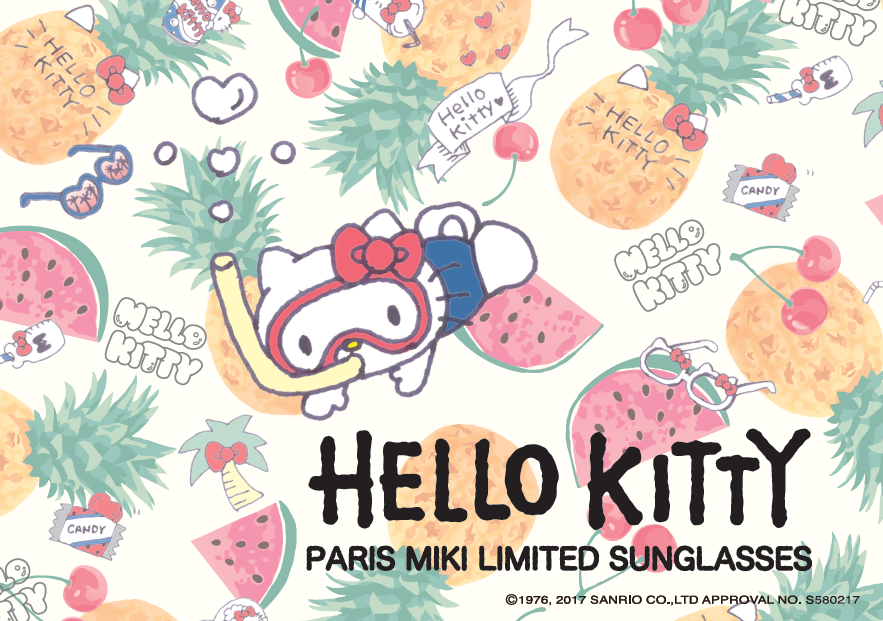 ©1976,2017 SANRIO CO.,LTD APPROVAL NO.S580217