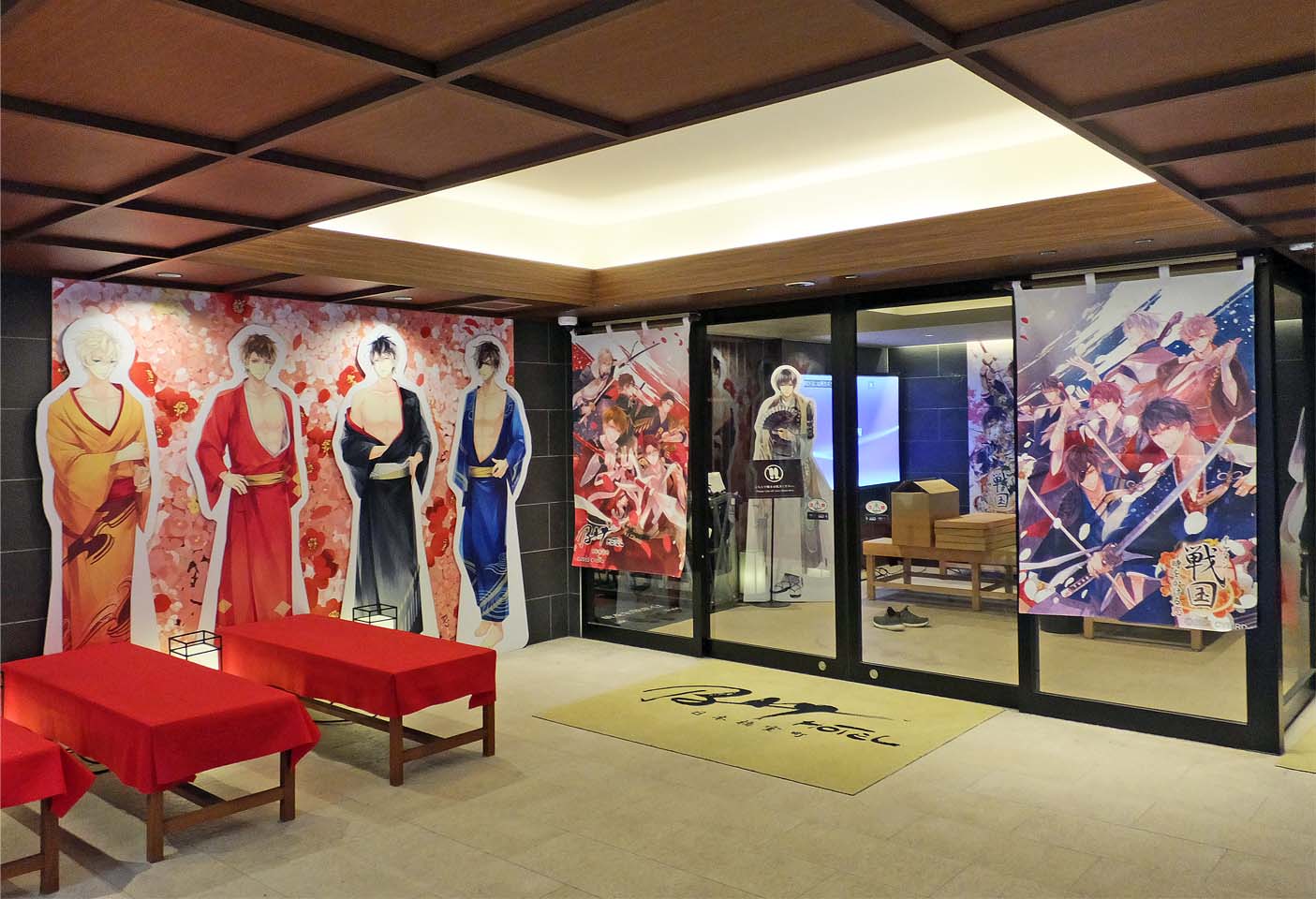 日本橋室町BAY HOTELの玄関口（外側）